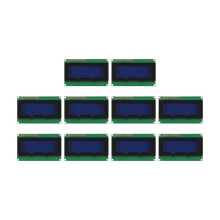 10 Modules LCD2004 (Écran 20x4 Caractères), Interface I2C/I2C, pour et pour Raspberry Pi, Écran Bleu