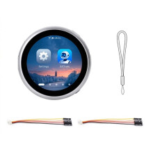 ESP32-S3R8-Touch-LCD-1.85" LCD Round Touch AI Dev Board 2.4G WIFI 5 (LE) CNC Case Supports AI Models