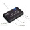 Multibao All in One Multi Card Memory Reader Adapter for Micro SD SDHC M2 MMC XD CF MS with External USB- Black 4