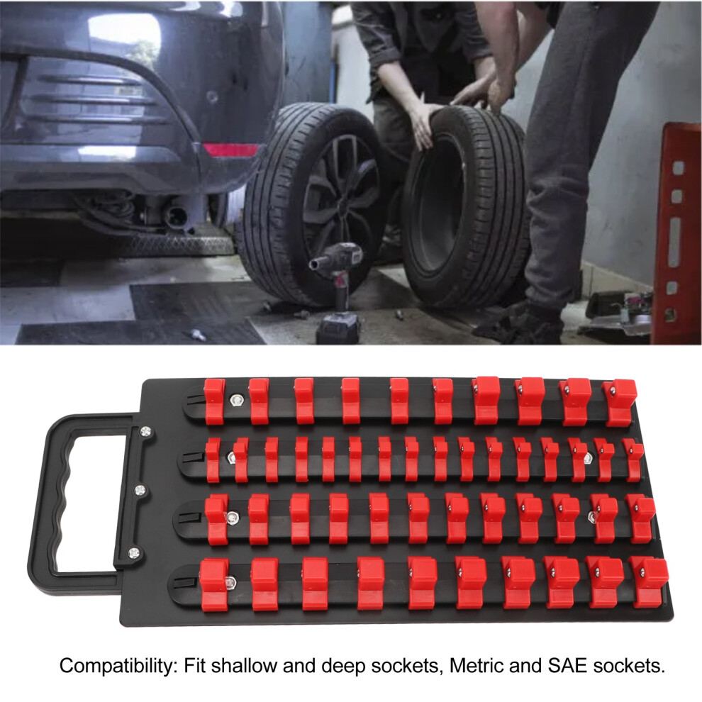48-Piece Socket Organiser Tray 1/2In Handle 7293282981713