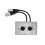 Dual-XLR-Buchse auf XLR-Stecker-Audio-Wanddose 1