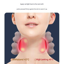 Portable Shiatsu Neck and Shoulder Massager Deep Tissue Kneading Heating