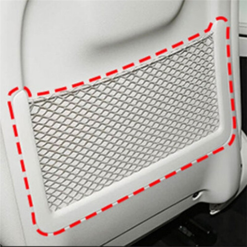 Car Front  Backrest Panel for   GLE GLS Class W167  Backrest Storage Pocket Pack 1