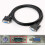 DTECH DB9 RS232 Serial Null Modem Cable Female to Female Full Handshaking 7 Wire Crossover for Data Communication 0.5M 3