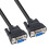 DTECH DB9 RS232 Serial Null Modem Cable Female to Female Full Handshaking 7 Wire Crossover for Data Communication 0.5M 5