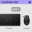 HP HP 650 Programmable Wireless Keyboard & Mouse Set | 20+ customisable keys and mouse sensitivity | 20+ months battery | Multi-surface use | 60% recycl 4