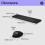 HP HP 650 Programmable Wireless Keyboard & Mouse Set | 20+ customisable keys and mouse sensitivity | 20+ months battery | Multi-surface use | 60% recycl 5