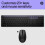HP HP 650 Programmable Wireless Keyboard & Mouse Set | 20+ customisable keys and mouse sensitivity | 20+ months battery | Multi-surface use | 60% recycl 3