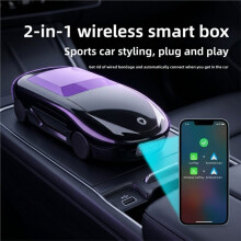 2 In1 Wireless CarPlay Android Auto Adapter Dongle Plug and Stable Transmission Auto Connection Car Adapter
