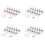 24R24L 48 String Acoustic Guitar Tuning Key Peg Tuner Machine  String Tuner Button 1