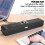 FAYAZ Computer Speakers for Desktop, 6W Stereo USB Computer Soundbar with 2 Diaphragms,3.5mm Aux Input, Knob Volume Control, Wired/Wireless Bluetooth 4