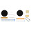 4inch Round Capacitive Touchable Screen Easy Installation 10 Point Touchable 3.4 inches 3