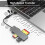 SD/TF/MS/CF/XD Card Reader Memory Stick Pro Duo Adapter - Multi Memory Card Reader Supports Micro SD/SD/Compact Flash/XD Picture Card, Lightning+USB 4