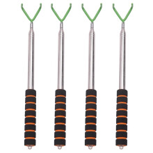 4X Disc Retriever Teleskopisk Disc Grabber Hållbar Rostfritt Stål Disc Retriever Device Retrieve Discs
