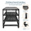 Tecmojo 12U Open Frame Network Rack, 19" Compatible, Floor Standing and Wall Mountable, with 2x 1U Server Shelf & Mounting Hardware 4