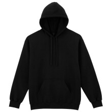 (4XL, Pitch Black) Gildan Unisex Adult Hammer Maxweight Hoodie