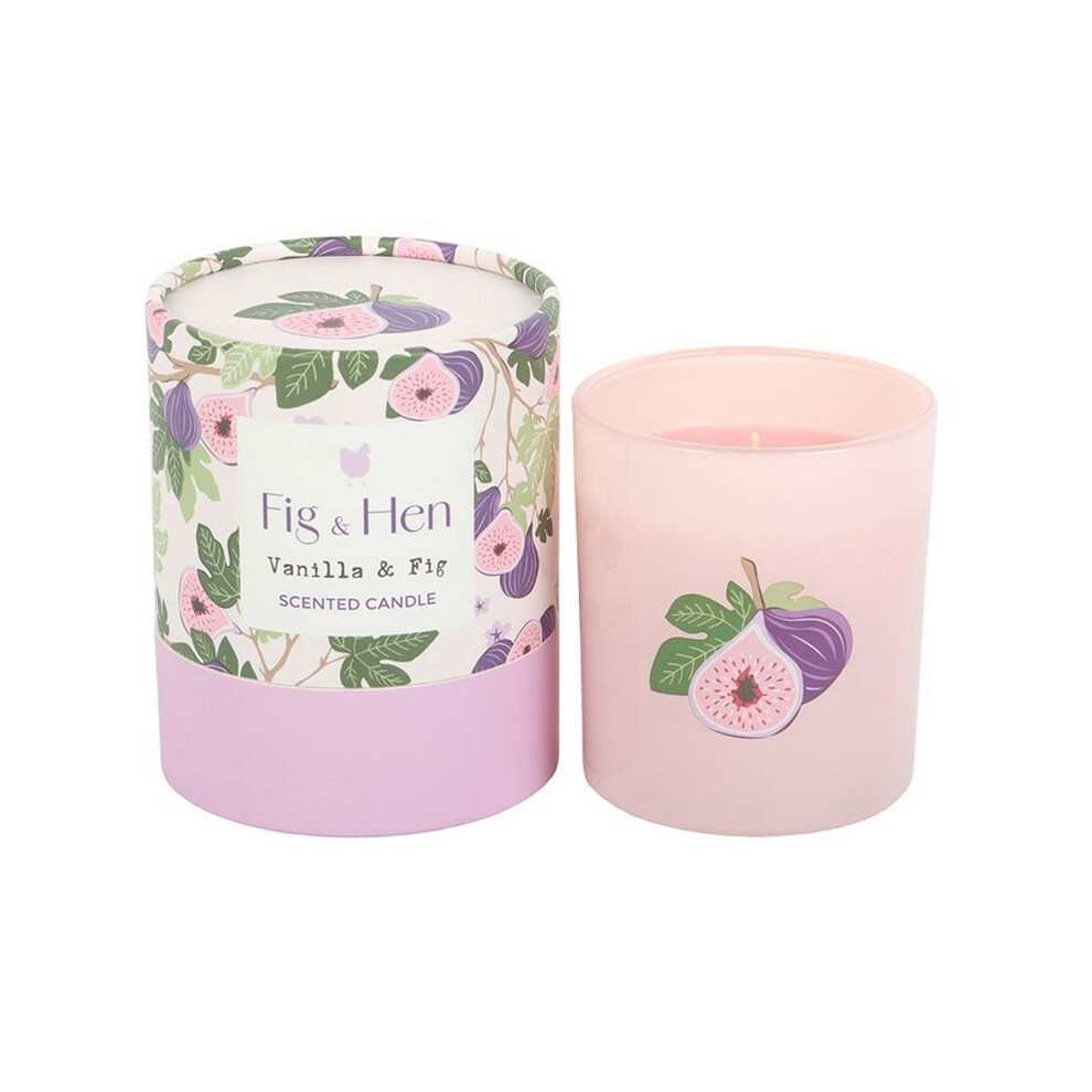 Something Different Fig And Vanilla Scented Candle