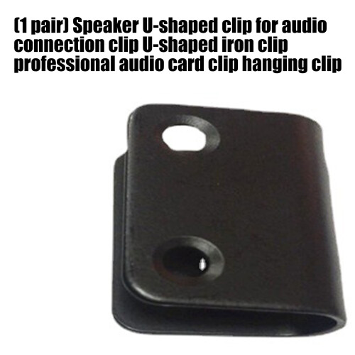 U Shaped Wall Mount Clamp for Speaker Hanging Connector Secure Audios Equipment