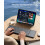 Inateck Foldable Bluetooth Keyboard with Touchpad, 3-Channel Multi-Device Switching, Portable Travel Folding Keyboard with AI Function for iPadOS And 6