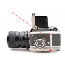 Stainless Steel Blocker Film Back Adapter Replacement for Bronica S2A