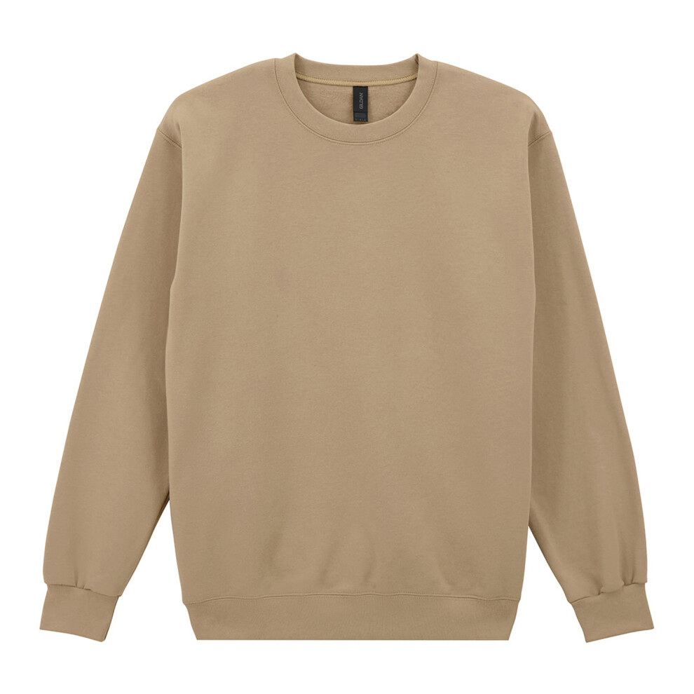 Gildan (Xxl, Tan) Unisex Adult Hammer Maxweight Sweatshirt