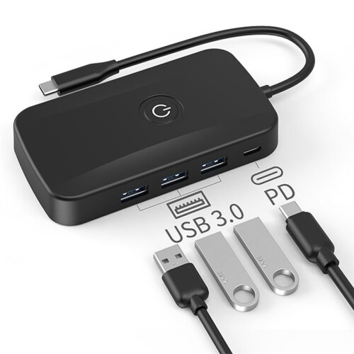 Wireless Screen Thrower USB 3.0 Phone Computer Screen Thrower PD100W Fast Charger Docking Station Type C Screen Thrower 1