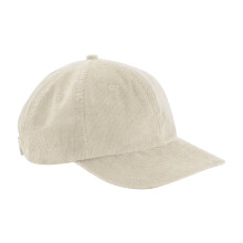 (One Size, Stone) Beechfield Mens Heritage Cord Cap