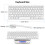 Bluetooth Wireless Keyboard Compatible with iOS(iPad Pro/Air/Mini), Android and Windows Systems, US Layout Stylish and Portable Easily Switch, Ergono 4
