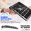 Bluetooth Number Pad, Wireless Numeric Keypad with 22 keys - Portable Numpad for Laptop/Desktop/MacBook/Surface Pro/Windows/Android/iOS - Quiet Keys 4
