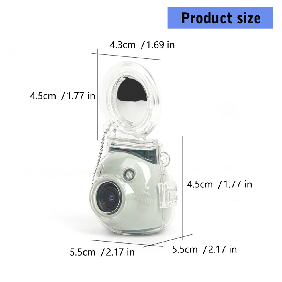 Thin Transparents Shell Full Function Access For Mini Devices Crystal Case Selfie 7695001246163