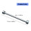Coiled Cable Holder Metal Design Protections Rod For Keyboards And Electronics Silver 1