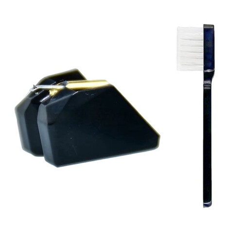 Phonograph Needle for Technics P30 EPS30CS EPS24CS EPS25cs SLBD2 SLDD2 Phonograph Record Stylus with Cleaning Brush