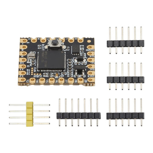 For Raspberry Pi  Stamp Hole Development Board RP2040-Core-A RP2040 Multifunction Dual Core Processor,C