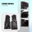 Long gloves in leather optics One Size Black - Black 6