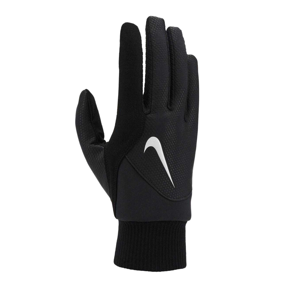 Nike (L, Black) Mens Therma-Fit Gloves