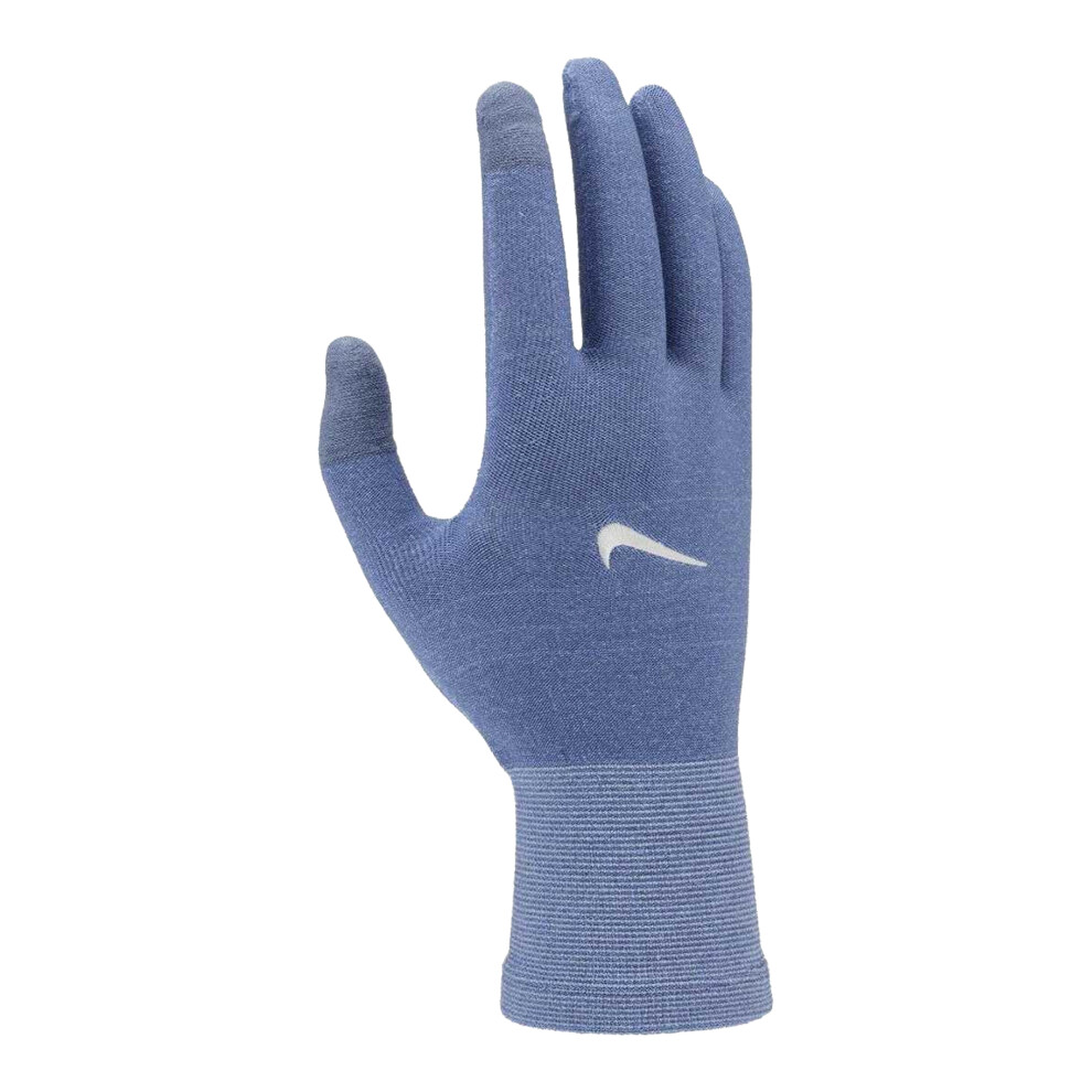 Nike (S, Blue) Mens Lightweight Knitted Running Gloves