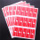 1500Pcs Cable Label Sticker Waterproof Wire Network Electrical Cable Labels Cord Tag  Print Stickers Organizer 1