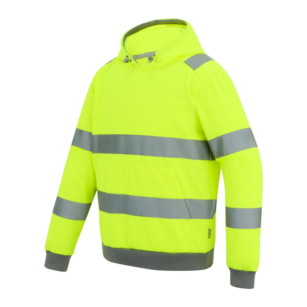 (Xxl, Yellow) Regatta Professional Mens Pro Contract Hi-Vis Hoodie 5063852525607