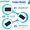 10PCS LCD2004 2004 LCD Module 2004 20X4 Character LCD Display IIC I2C Interface for  Raspberry Pi  Screen 6