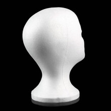2X Foam Mannequin Model Sunglasses Eyeglass Stand Hat Cap Display Holder Headset Mannequin Display Stand Rack