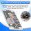 XL63020 TPS63020 Lithium Battery USB Automatic Boost Buck Step  Down Module Microcontroller Power Low Ripple 5V 7
