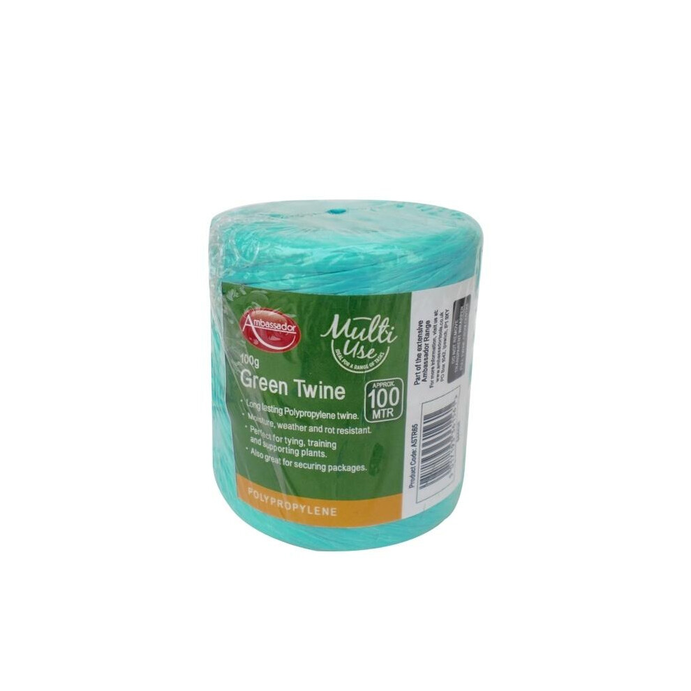 (150M, Green) Ambassador Poly Twine Spool 5059444499203