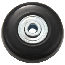 6Er Set 45X19Mm GepäCk Koffer / Inline Outdoor Skate ErsatzräDer Schwarz