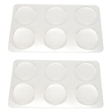 90 Stücke Trommel Damper Gel Pad Silikon Trommeln Schall Dämpfer für Schlagzeug Klang Regelung Klar