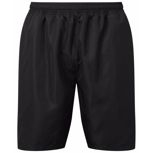 (XL, Black) TriDri Mens Running Shorts
