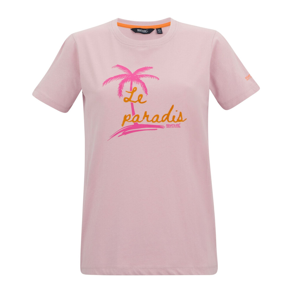 Regatta (18 Uk, Pink Haze) Womens/Ladies Filandra Vx Palm T-Shirt