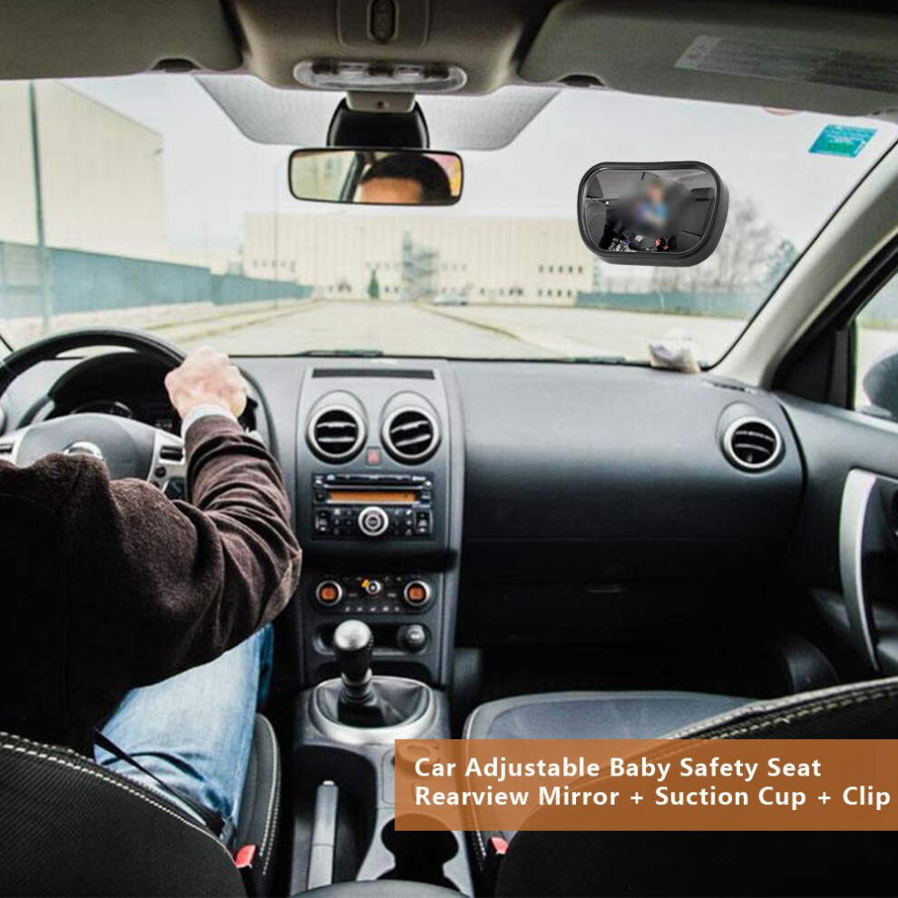 360 Degree Baby Car Mirror With Suction Cup 7293282980624