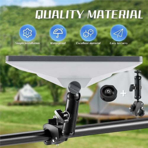 Bracket Adjustable 360 Rotation Grip Bracket for Starlink  Accessory Windproof Outdoor Satellite Antenna Bracket 2