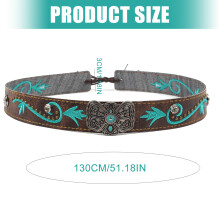 Versatiles Embroidered Headwear Strap Western Hat Belt for Years Round Fashion