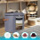 Huge Hat Boxes for Women Storage Foldable Hat Storage Boxes with Shoulder Strap & 2 Handles - Hat Boxes for Travel 5
